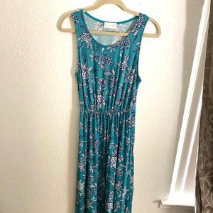 French Grey Knit Maxi